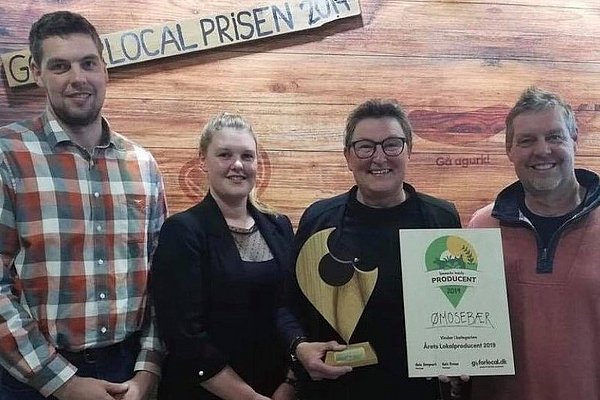 Ømosebær er vinder af prisen som Danmarks Bedste Lokalproducent 2019