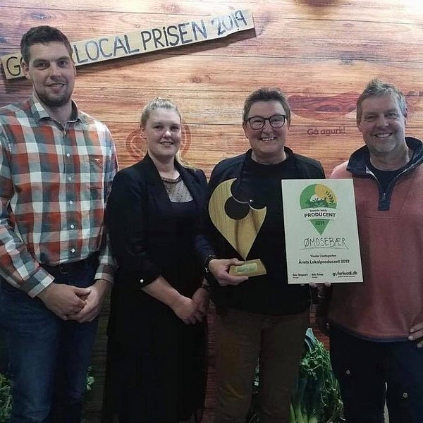 Ømosebær er vinder af prisen som Danmarks Bedste Lokalproducent 2019