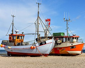 Fiskebåde i Nordjylland